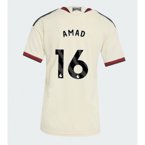 Manchester United Amad Diallo #16 Kolmaspaita Naiset 2026-27 Lyhythihainen